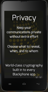 Blackphone promises privacy